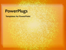 PowerPoint Template - An abstract background